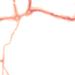 Night-time road noise heatmap for PO4 0DU