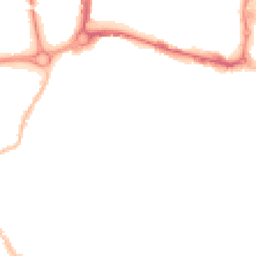 Night-time road noise heatmap for PO4 0DX