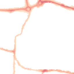 Night-time road noise heatmap for PO4 0EA