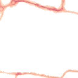 Night-time road noise heatmap for PO4 0ES