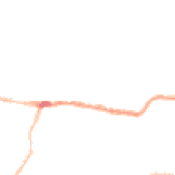 Night-time road noise heatmap for PO4 0HL