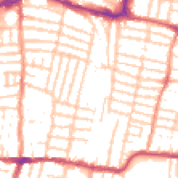 Daytime road noise heatmap for PO4 0JD