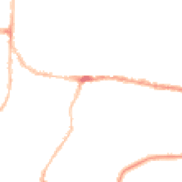 Night-time road noise heatmap for PO4 0JY