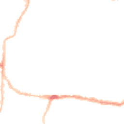 Night-time road noise heatmap for PO4 0ND