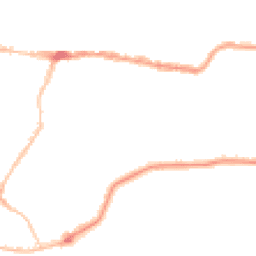 Night-time road noise heatmap for PO4 0NR
