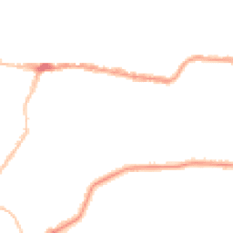 Night-time road noise heatmap for PO4 0NY