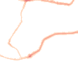 Night-time road noise heatmap for PO4 0NZ