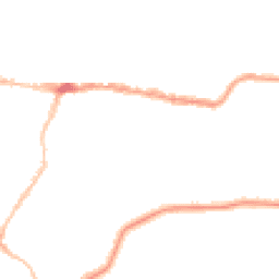Night-time road noise heatmap for PO4 0PA