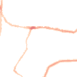 Night-time road noise heatmap for PO4 0PJ