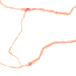 Night-time road noise heatmap for PO4 0QT