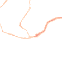 Night-time road noise heatmap for PO4 0RF