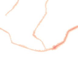 Night-time road noise heatmap for PO4 0SA