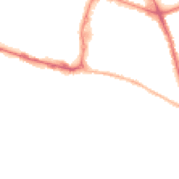 Night-time road noise heatmap for PO4 8AN