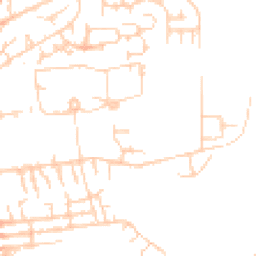 Daytime road noise heatmap for PO4 8FN