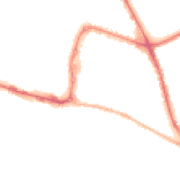 Night-time road noise heatmap for PO4 8FR