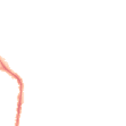 Night-time road noise heatmap for PO4 8HG