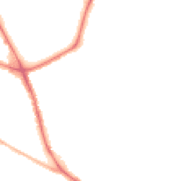 Night-time road noise heatmap for PO4 8NX