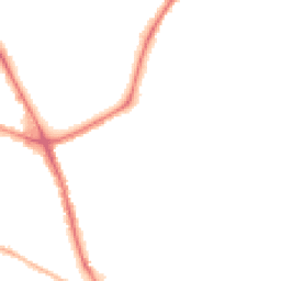 Night-time road noise heatmap for PO4 8QQ