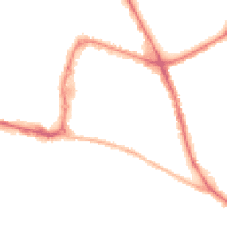 Night-time road noise heatmap for PO4 8RF