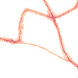 Night-time road noise heatmap for PO4 8RH