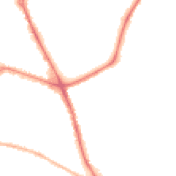 Night-time road noise heatmap for PO4 8RY