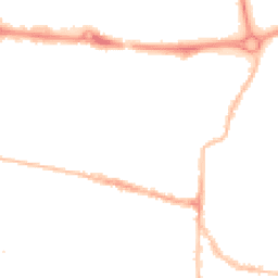Night-time road noise heatmap for PO5 1HQ