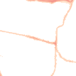 Night-time road noise heatmap for PO5 1HS