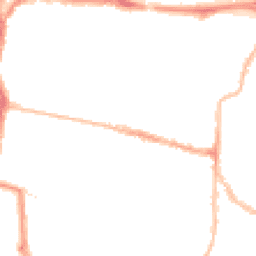 Night-time road noise heatmap for PO5 1JF