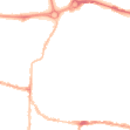 Night-time road noise heatmap for PO5 1RR