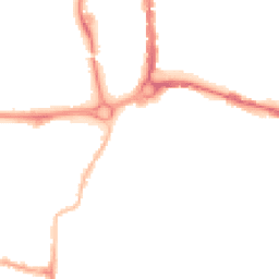 Night-time road noise heatmap for PO5 1SH