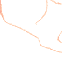 Night-time road noise heatmap for PO5 2HD