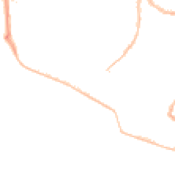 Night-time road noise heatmap for PO5 2HF