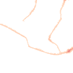 Night-time road noise heatmap for PO5 2ND