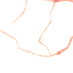 Night-time road noise heatmap for PO5 2PQ