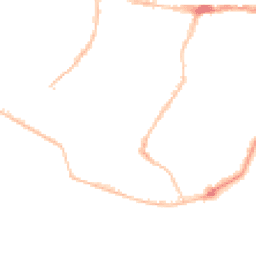 Night-time road noise heatmap for PO5 2PX