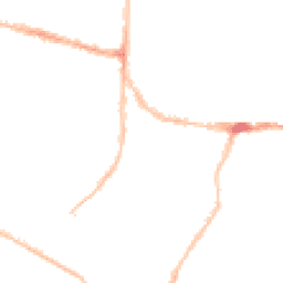 Night-time road noise heatmap for PO5 2QF