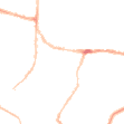 Night-time road noise heatmap for PO5 2RD