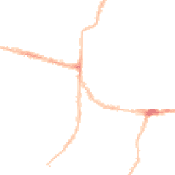 Night-time road noise heatmap for PO5 2SZ