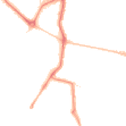 Night-time road noise heatmap for PO5 3AS