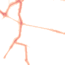 Night-time road noise heatmap for PO5 3BY