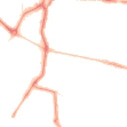 Night-time road noise heatmap for PO5 3DD
