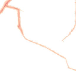 Night-time road noise heatmap for PO5 3NB