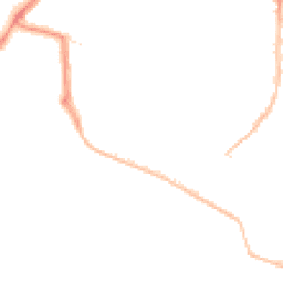 Night-time road noise heatmap for PO5 3NG