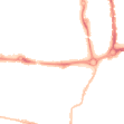 Night-time road noise heatmap for PO5 4FH