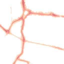 Night-time road noise heatmap for PO5 4FJ