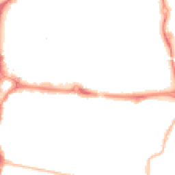 Night-time road noise heatmap for PO5 4HW