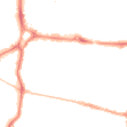 Night-time road noise heatmap for PO5 4HZ