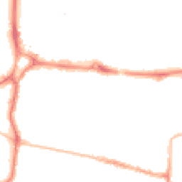 Night-time road noise heatmap for PO5 4JH