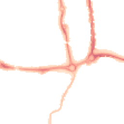 Night-time road noise heatmap for PO5 4LB