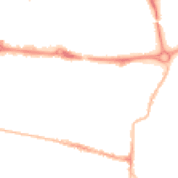 Night-time road noise heatmap for PO5 4QH